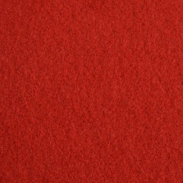vidaXL Exhibition Carpet Plain 1x12 m Red - Image 5