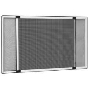 vidaXL Extendable Insect Screen for Windows White (75-143)x50 cm