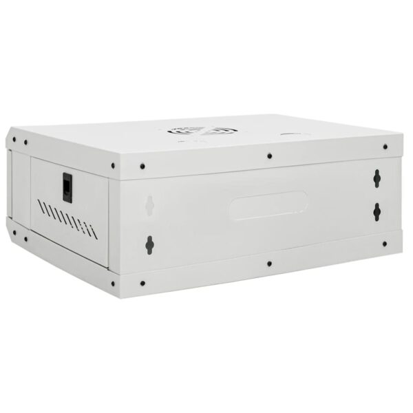 vidaXL 4U Wall Mounted Network Cabinet 19" IP20 53x40x21 cm - Image 5