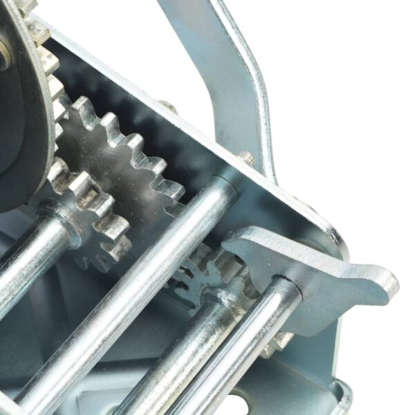 vidaXL Hand Winch with Strap 1587 kg - Image 5