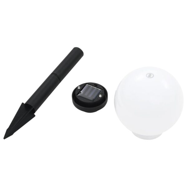 vidaXL Outdoor Solar Lamps 8 pcs LED Spherical 15 cm RGB - Image 6