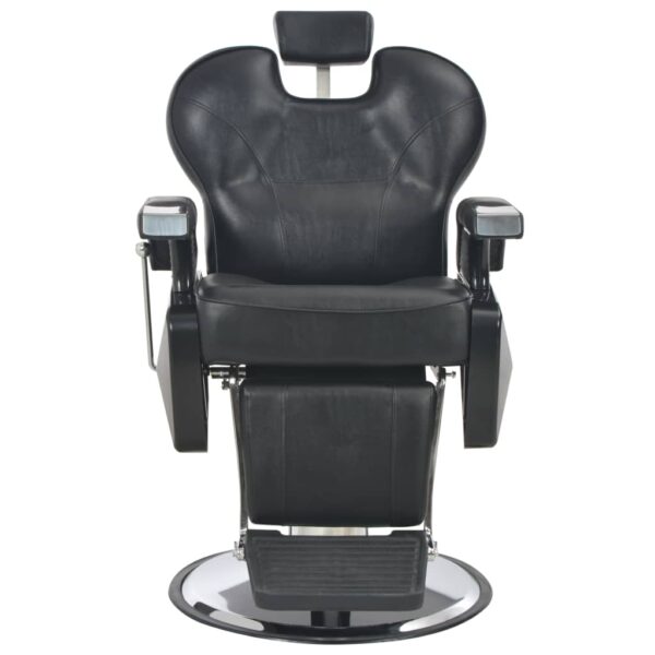 vidaXL Barber Chair Black 72x68x98 cm Faux Leather - Image 4