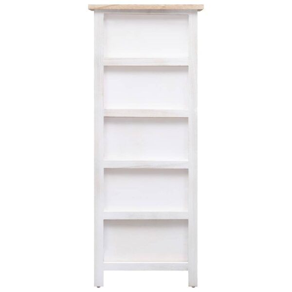 vidaXL Side Cabinet 35x25x87 cm Paulownia Wood - Image 4