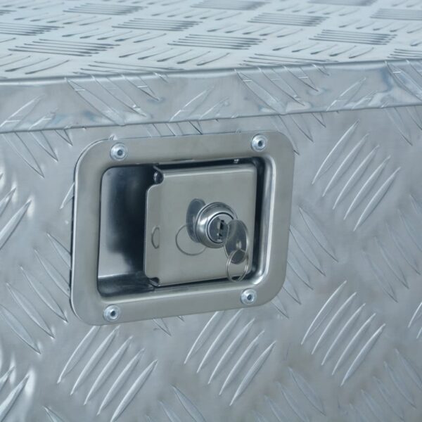 vidaXL Aluminium Box 737/381x410x460 mm Silver - Image 6