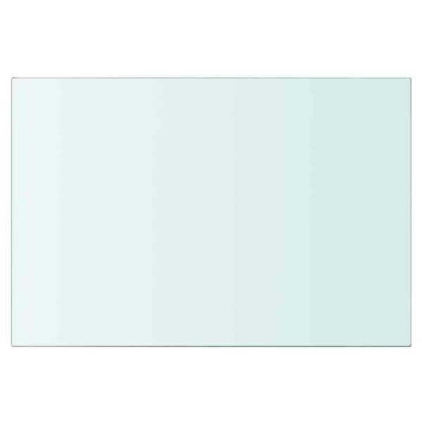 vidaXL Shelf Panel Glass Clear 20x30 cm - Image 2