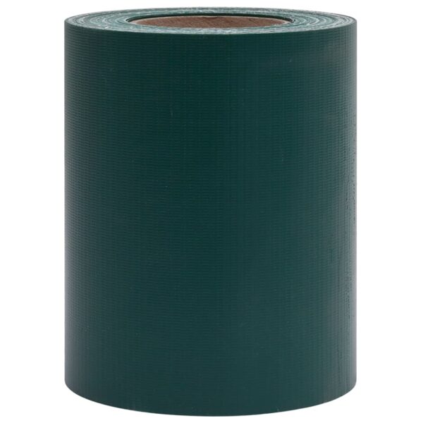 vidaXL Garden Privacy Screen PVC 35x0.19 m Matte Green - Image 4