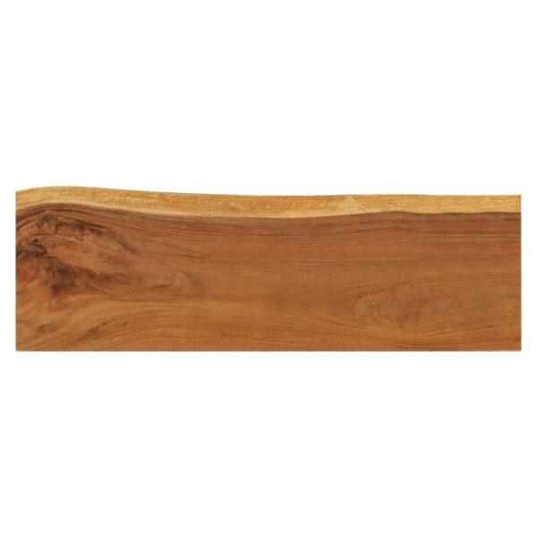 vidaXL Console Table Solid Suar Wood 110x35x75 cm - Image 5