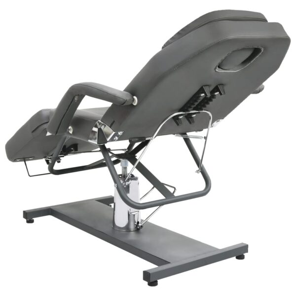 vidaXL Massage Table Grey 180x62x(87-112) cm - Image 5