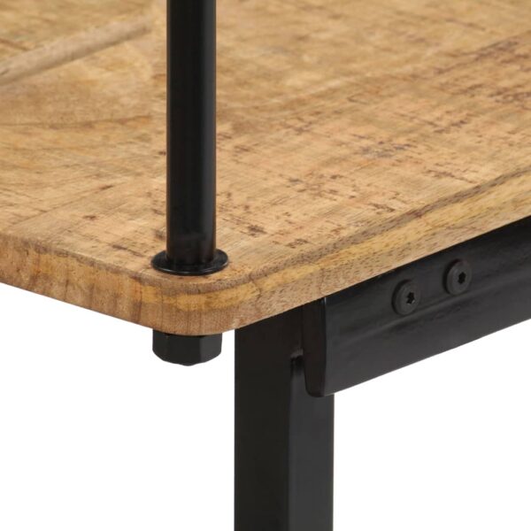 vidaXL Bench 120x40x70 cm Solid Mango Wood - Image 5
