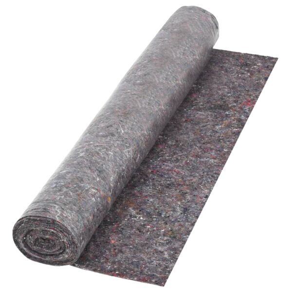 vidaXL Non-slip Painter Fleece 50 m 180 g/m² Grey - Image 2