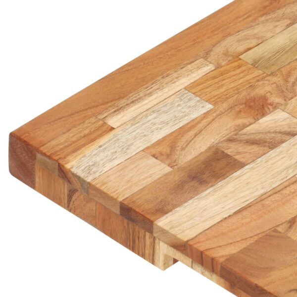 vidaXL Chopping Board 40x30x4 cm Solid Acacia Wood - Image 6