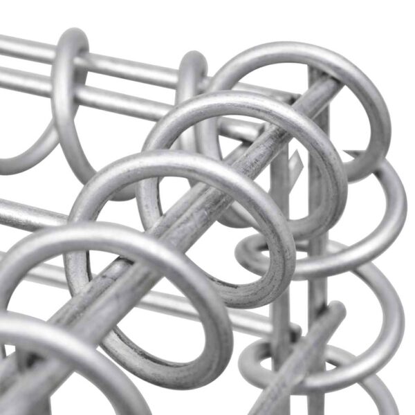 vidaXL Gabion Basket Galvanised Steel 300x30x50 cm - Image 6