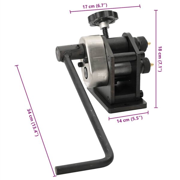 vidaXL Manual Roll Bending Machine - Image 7