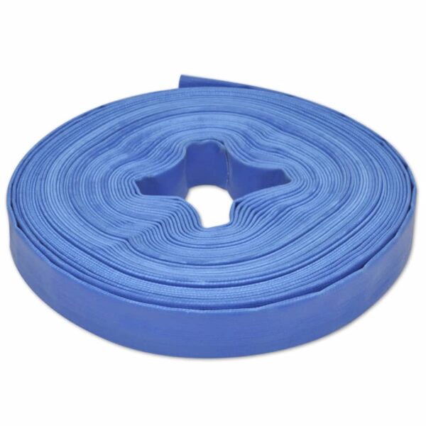 vidaXL Flat Hose 25 m 1" PVC Water Delivery - Image 1