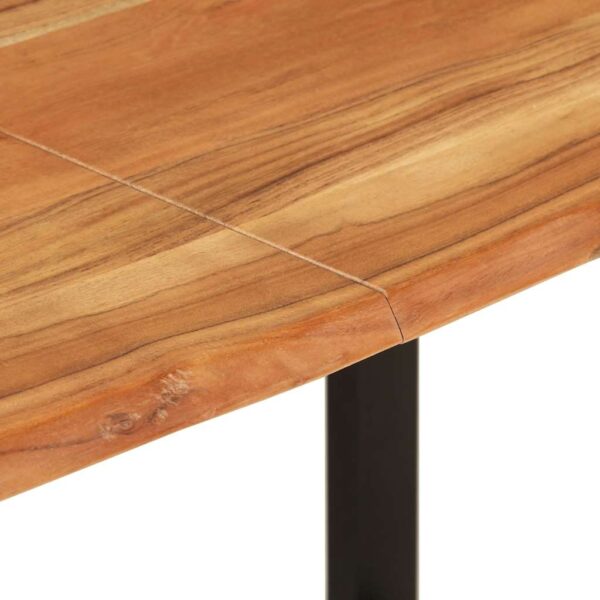 vidaXL Dining Table 154x80x76 cm Solid Acacia Wood - Image 8