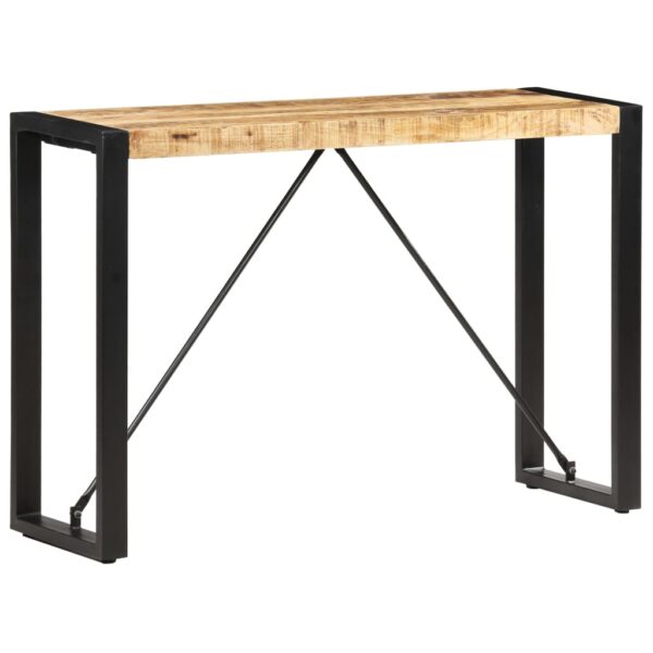 vidaXL Console Table 110x35x76 cm Solid Mango Wood - Image 1