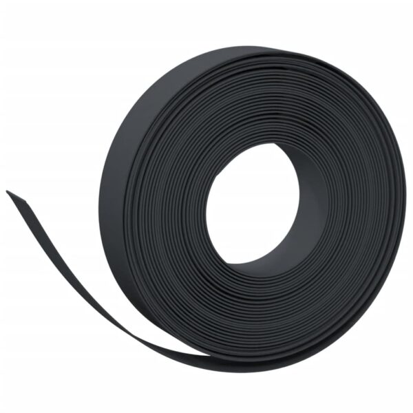 vidaXL Garden Edging Black 10 m 10 cm Polyethylene - Image 2