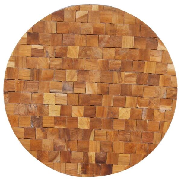 vidaXL Coffee Table 60x60x35 cm Solid Teak Wood - Image 7