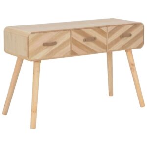 vidaXL Console Table 100x35x68 cm Solid Wood