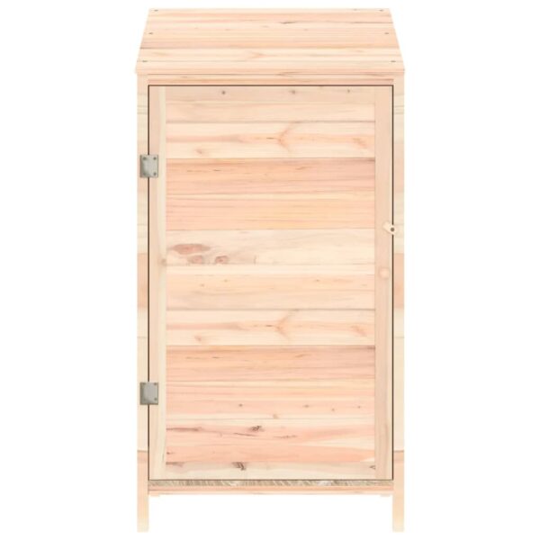 vidaXL Garden Shed 55x52x112 cm Solid Wood Fir - Image 3