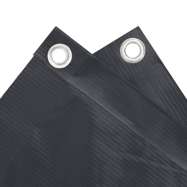 vidaXL Balcony Screen Anthracite 120x400 cm Oxford Fabric - Image 5