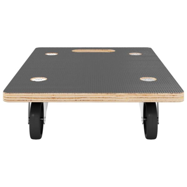 vidaXL Transport Trolleys 2 pcs Rectangular 80x55x11.5 cm 250 kg - Image 5