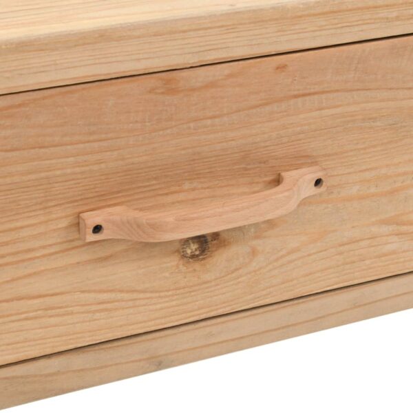 vidaXL Console Table Solid Fir Wood 115x40.5x76 cm - Image 7
