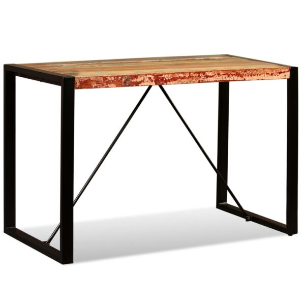 vidaXL Dining Table Solid Reclaimed Wood 120 cm - Image 4