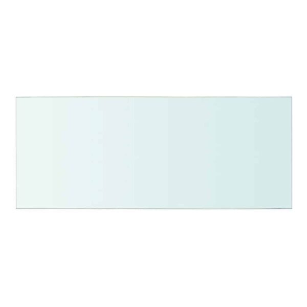 vidaXL Shelf Panel Glass Clear 50x20 cm - Image 2