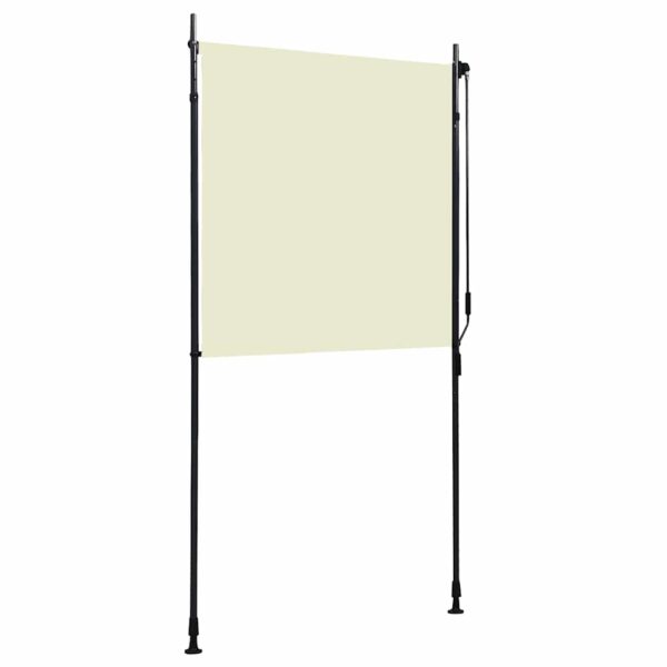 vidaXL Outdoor Roller Blind 120x270 cm Cream - Image 4