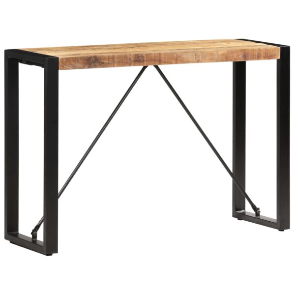vidaXL Console Table 110x35x76 cm Solid Mango Wood - Image 9