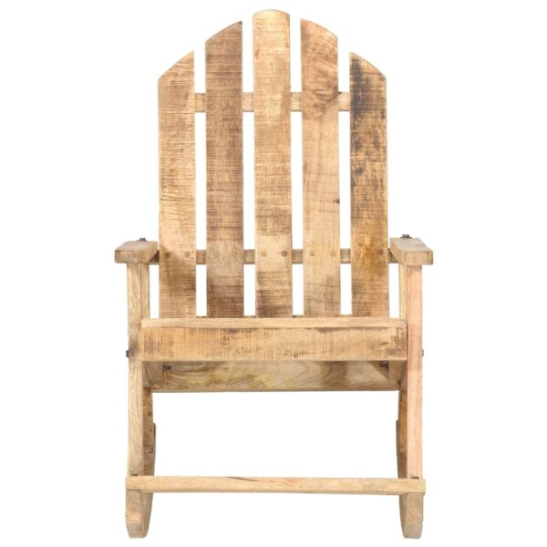 vidaXL Garden Rocking Chair Solid Mango Wood - Image 2
