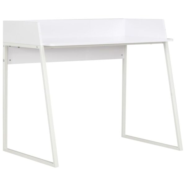vidaXL Desk White 90x60x88 cm - Image 1