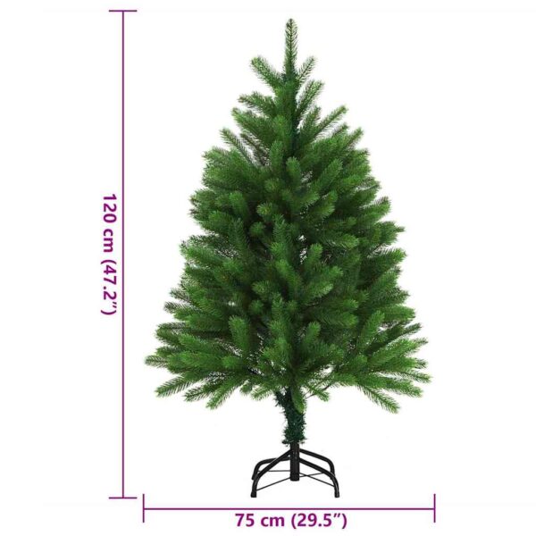 vidaXL Artificial Christmas Tree Lifelike Needles 120 cm Green - Image 8