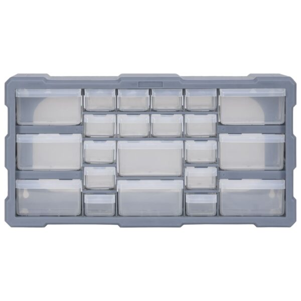 vidaXL Multi-drawer Organiser with 22 Drawers 49x16x25.5 cm - Image 2
