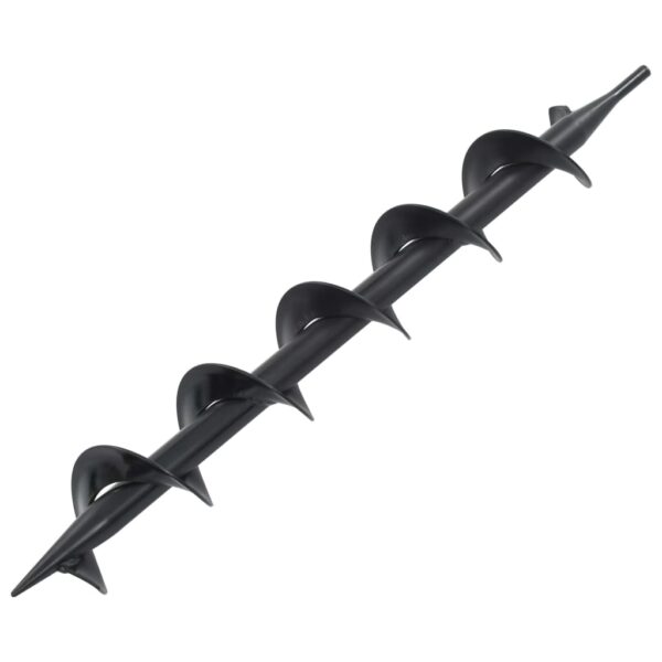 vidaXL Auger Drill Bit Steel 75x600 mm - Image 2