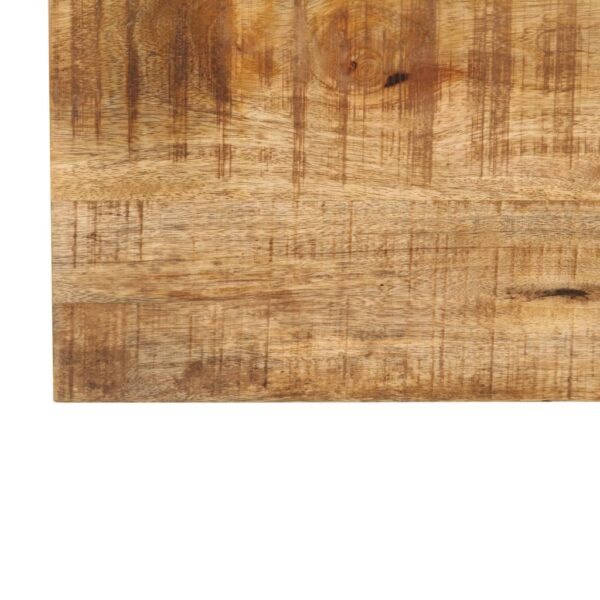 vidaXL Coffee Table 80x80x40 cm Solid Mango Wood - Image 8