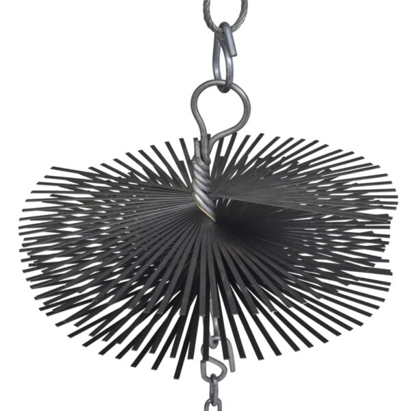 vidaXL Round Chimney Cleaning Brush Dia. 25 cm - Image 3