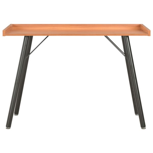 vidaXL Desk Brown 90x50x79 cm - Image 2