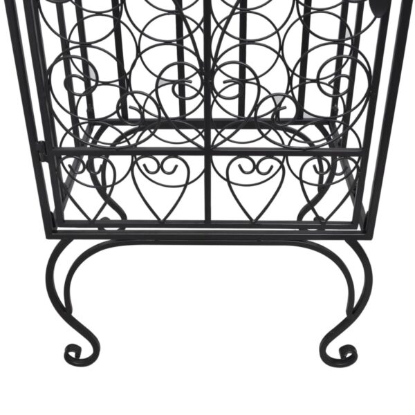 vidaXL Wine Rack for 28 Bottles Metal - Image 8