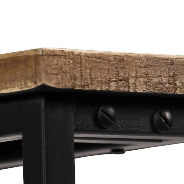 vidaXL Console Table Solid Reclaimed Teak 90x30x76 cm - Image 11