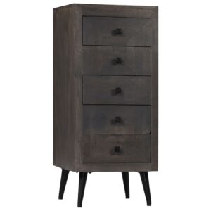 vidaXL Sideboard Solid Mango Wood 40x40x91 cm
