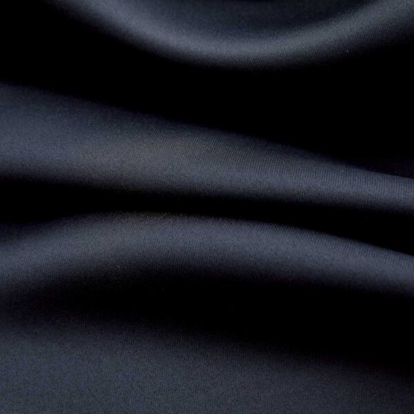 vidaXL Blackout Curtain with Metal Rings Black 290x245 cm - Image 4
