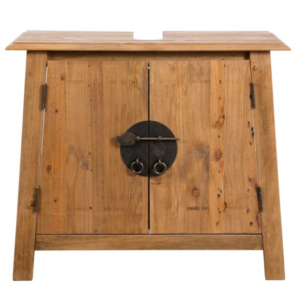 vidaXL Bathroom Furniture Set Solid Pinewood - Image 4