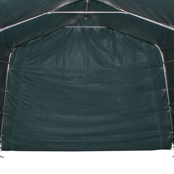 vidaXL Removable Livestock Tent PVC 550 g/m² 3.3x3.2 m Dark Green - Image 4