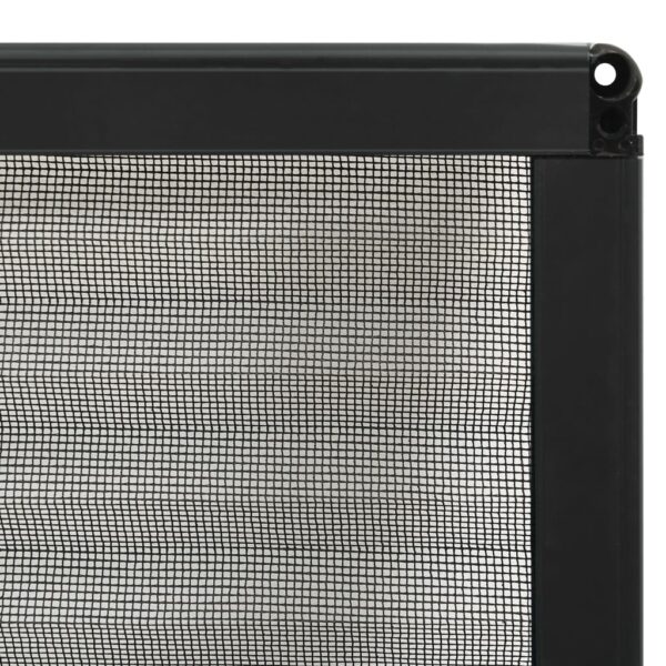vidaXL Plisse Insect Screen for Windows Aluminium Anthracite 80x100 cm - Image 6