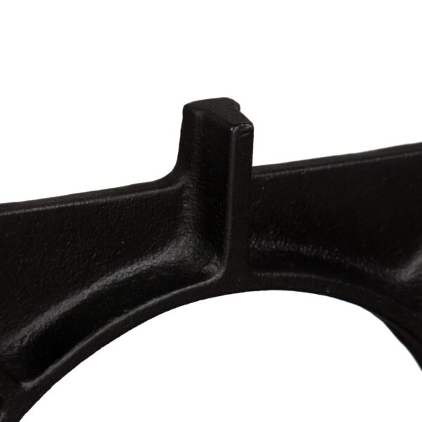 vidaXL Coffee Table Legs 2 pcs O-Frame Cast Iron - Image 8