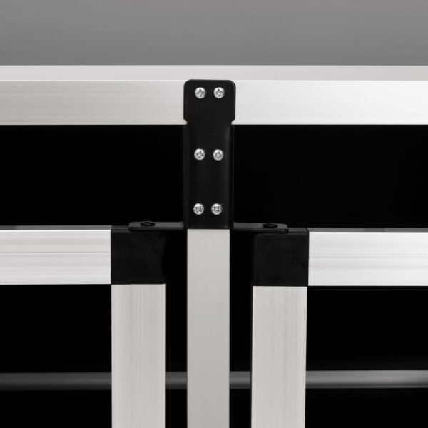 vidaXL Dog Cage with Double Door 89x69x50 cm - Image 9