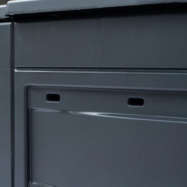 vidaXL Garden Composters 3 pcs Grey 60x60x73 cm 780 L - Image 5