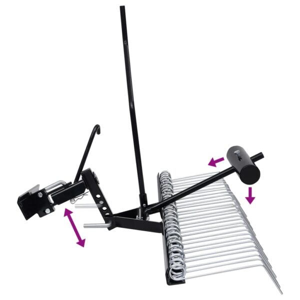 vidaXL Scarifier for Ride-on Mower 109 cm - Image 5